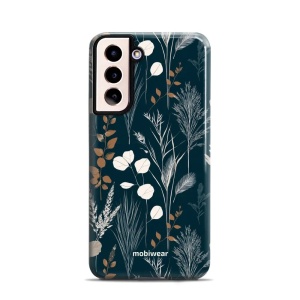 Odolný kryt na mobil Samsung Galaxy S21 - Mobiwear Elite Pro EB27E, trávy na sytě tyrkysové