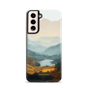 Odolný kryt na mobil Samsung Galaxy S21 - Mobiwear Elite Pro EB36E, jezero v údolí