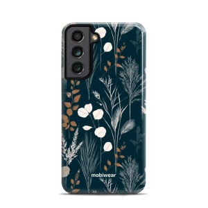 Odolný kryt na mobil Samsung Galaxy S21 FE - Mobiwear Elite Pro EB27E, trávy na sytě tyrkysové