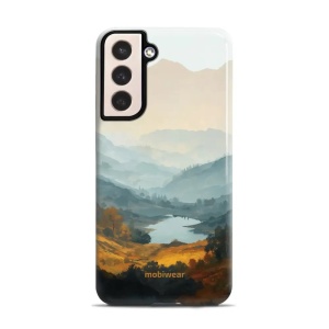 Odolný kryt na mobil Samsung Galaxy S21 Plus - Mobiwear Elite Pro EB36E, jezero v údolí
