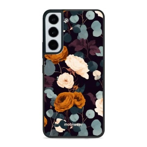 Lesklý kryt na mobil Samsung Galaxy S22 - Mobiwear Glossy GB25G, rezavé růže v noci