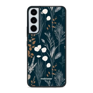 Lesklý kryt na mobil Samsung Galaxy S22 - Mobiwear Glossy GB27G, trávy na sytě tyrkysové