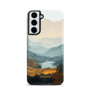 Odolný kryt na mobil Samsung Galaxy S22 - Mobiwear Elite Pro EB36E, jezero v údolí