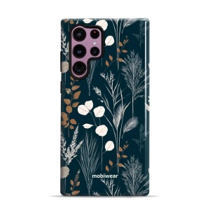 Odolný kryt na mobil Samsung Galaxy S22 Ultra - Mobiwear Elite Pro EB27E, trávy na sytě tyrkysové