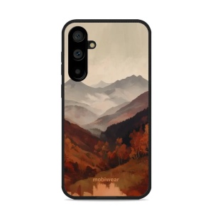 Lesklý kryt na mobil Samsung Galaxy S23 FE - Mobiwear Glossy GB35G, mlhavé údolí v horách