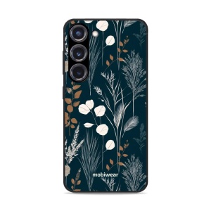 Lesklý kryt na mobil Samsung Galaxy S23 Plus - Mobiwear Glossy GB27G, trávy na sytě tyrkysové