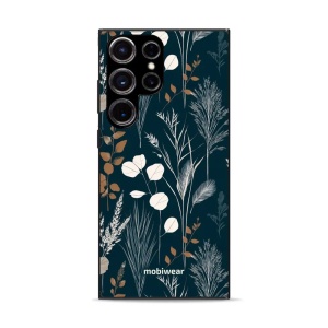 Lesklý kryt na mobil Samsung Galaxy S23 Ultra - Mobiwear Glossy GB27G, trávy na sytě tyrkysové