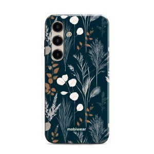 Odolný kryt na mobil Samsung Galaxy S24 - Mobiwear Elite Pro EB27E, trávy na sytě tyrkysové