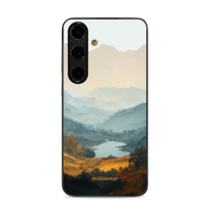 Lesklý kryt na mobil Samsung Galaxy S24 FE - Mobiwear Glossy GB36G, jezero v údolí