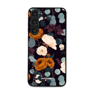 Lesklý kryt na mobil Samsung Galaxy S24 Plus - Mobiwear Glossy GB25G, rezavé růže v noci