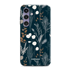 Odolný kryt na mobil Samsung Galaxy S24 Plus - Mobiwear Elite Pro EB27E, trávy na sytě tyrkysové