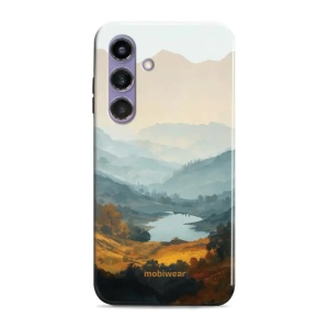 Odolný kryt na mobil Samsung Galaxy S24 Plus - Mobiwear Elite Pro EB36E, jezero v údolí