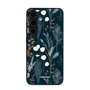 Lesklý kryt na mobil Samsung Galaxy S25 - Mobiwear Glossy GB27G, trávy na sytě tyrkysové