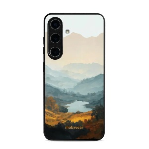 Lesklý kryt na mobil Samsung Galaxy S25 - Mobiwear Glossy GB36G, jezero v údolí