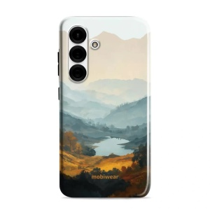 Odolný kryt na mobil Samsung Galaxy S25 - Mobiwear Elite Pro EB36E, jezero v údolí