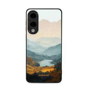 Lesklý kryt na mobil Samsung Galaxy S25 Edge - Mobiwear Glossy GB36G, jezero v údolí