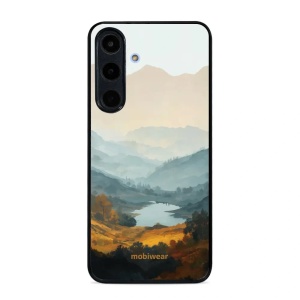 Lesklý kryt na mobil Samsung Galaxy S25 FE 5G - Mobiwear Glossy GB36G, jezero v údolí