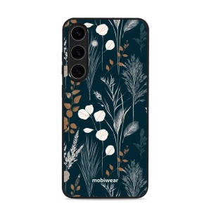 Lesklý kryt na mobil Samsung Galaxy S25 Plus - Mobiwear Glossy GB27G, trávy na sytě tyrkysové