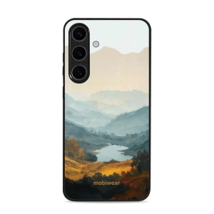 Lesklý kryt na mobil Samsung Galaxy S25 Plus - Mobiwear Glossy GB36G, jezero v údolí