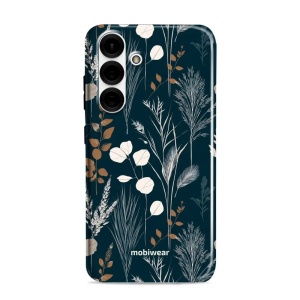 Odolný kryt na mobil Samsung Galaxy S25 Plus - Mobiwear Elite Pro EB27E, trávy na sytě tyrkysové