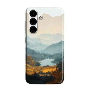 Odolný kryt na mobil Samsung Galaxy S25 Plus - Mobiwear Elite Pro EB36E, jezero v údolí