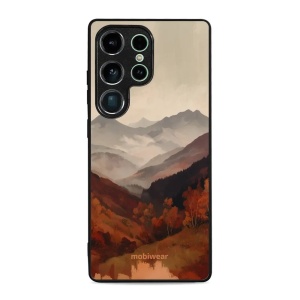 Lesklý kryt na mobil Samsung Galaxy S25 Ultra - Mobiwear Glossy GB35G, mlhavé údolí v horách