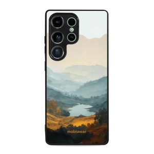 Lesklý kryt na mobil Samsung Galaxy S25 Ultra - Mobiwear Glossy GB36G, jezero v údolí