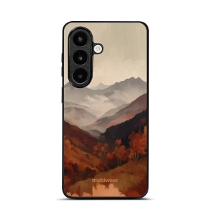 Lesklý kryt na mobil Samsung Galaxy S26 - Mobiwear Glossy GB35G, mlhavé údolí v horách