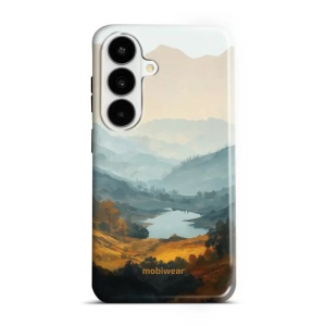 Odolný kryt na mobil Samsung Galaxy S26 - Mobiwear Elite Pro EB36E, jezero v údolí