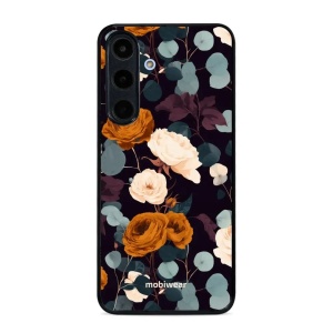 Lesklý kryt na mobil Samsung Galaxy S26 FE - Mobiwear Glossy GB25G, rezavé růže v noci