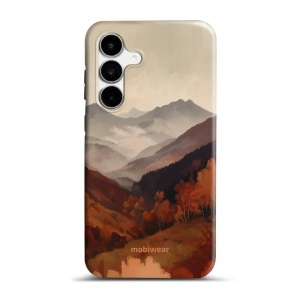 Odolný kryt na mobil Samsung Galaxy S26 FE - Mobiwear Elite Pro EB35E, mlhavé údolí v horách