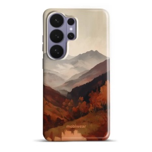 Odolný kryt na mobil Samsung Galaxy S26 Ultra - Mobiwear Elite Pro EB35E, mlhavé údolí v horách