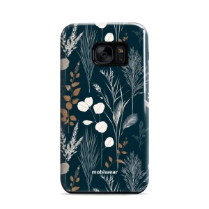 Odolný kryt na mobil Samsung Galaxy S7 - Mobiwear Elite Pro EB27E, trávy na sytě tyrkysové