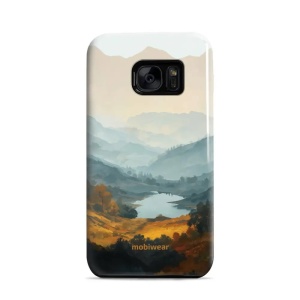 Odolný kryt na mobil Samsung Galaxy S7 - Mobiwear Elite Pro EB36E, jezero v údolí
