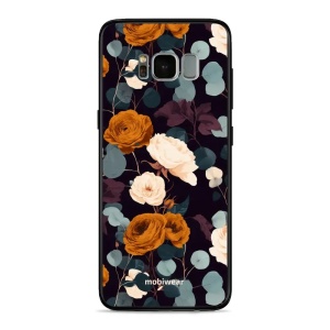 Lesklý kryt na mobil Samsung Galaxy S8 - Mobiwear Glossy GB25G, rezavé růže v noci
