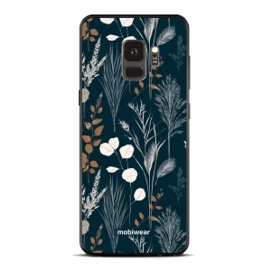 Lesklý kryt na mobil Samsung Galaxy S9 - Mobiwear Glossy GB27G, trávy na sytě tyrkysové