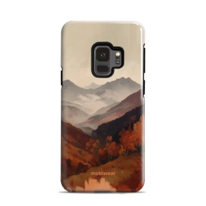 Odolný kryt na mobil Samsung Galaxy S9 - Mobiwear Elite Pro EB35E, mlhavé údolí v horách