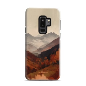 Odolný kryt na mobil Samsung Galaxy S9 Plus - Mobiwear Elite Pro EB35E, mlhavé údolí v horách