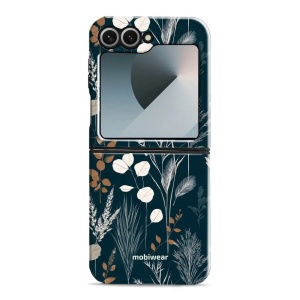 Odolný kryt na mobil Samsung Galaxy Z Flip 6 / Galaxy Z Flip 7 FE - Mobiwear Elite Pro EB27E, trávy na sytě tyrkysové