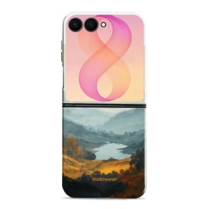 Odolný kryt na mobil Samsung Galaxy Z Flip8 - Mobiwear Elite Pro EB36E, jezero v údolí