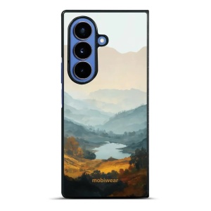 Lesklý kryt na mobil Samsung Galaxy Z Fold7 - Mobiwear Glossy GB36G, jezero v údolí
