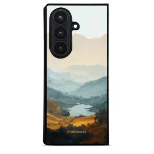 Lesklý kryt na mobil Samsung Galaxy Z Fold8 Ultra - Mobiwear Glossy GB36G, jezero v údolí