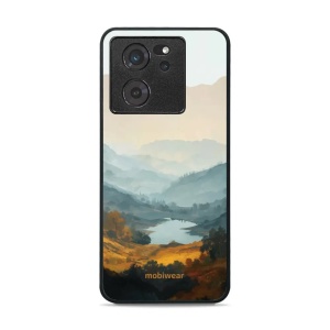 Lesklý kryt na mobil Xiaomi 13T / 13T Pro - Mobiwear Glossy GB36G, jezero v údolí