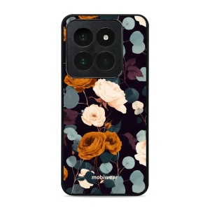 Lesklý kryt na mobil Xiaomi 14 Pro - Mobiwear Glossy GB25G, rezavé růže v noci