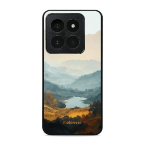 Lesklý kryt na mobil Xiaomi 14 Pro - Mobiwear Glossy GB36G, jezero v údolí