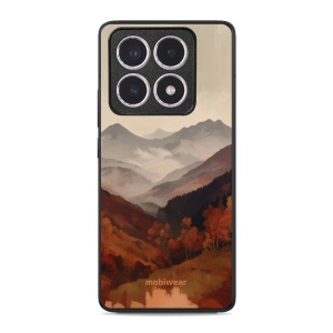 Lesklý kryt na mobil Xiaomi 14T - Mobiwear Glossy GB35G, mlhavé údolí v horách