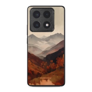 Lesklý kryt na mobil Xiaomi 14T Pro - Mobiwear Glossy GB35G, mlhavé údolí v horách