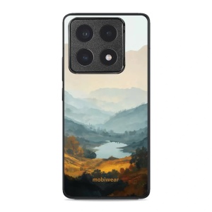 Lesklý kryt na mobil Xiaomi 14T Pro - Mobiwear Glossy GB36G, jezero v údolí