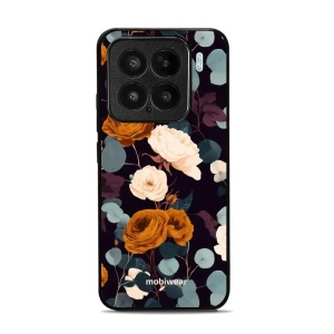 Lesklý kryt na mobil Xiaomi 15 - Mobiwear Glossy GB25G, rezavé růže v noci
