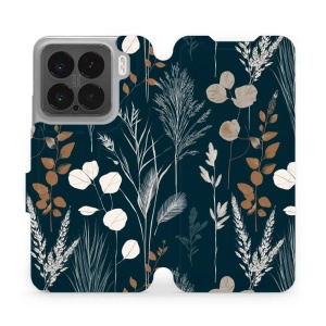 Flip pouzdro na mobil Xiaomi 15 - Mobiwear VB27S, trávy na sytě tyrkysové